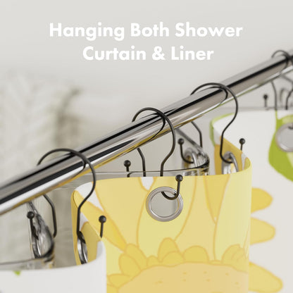 12-piece set covering a full standard shower