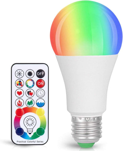 120-color rgbw led with 5700k warm white daily mode and 820 lumens output