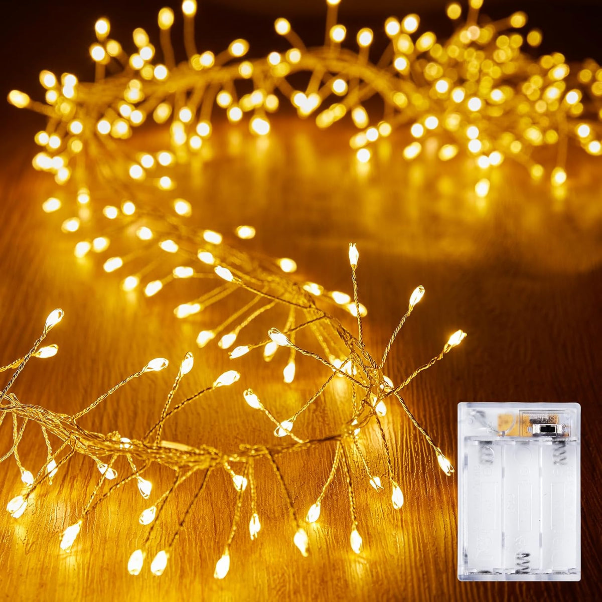 120 leds across 10ft with 1-inch spacing and 12-inch lead cable to battery box