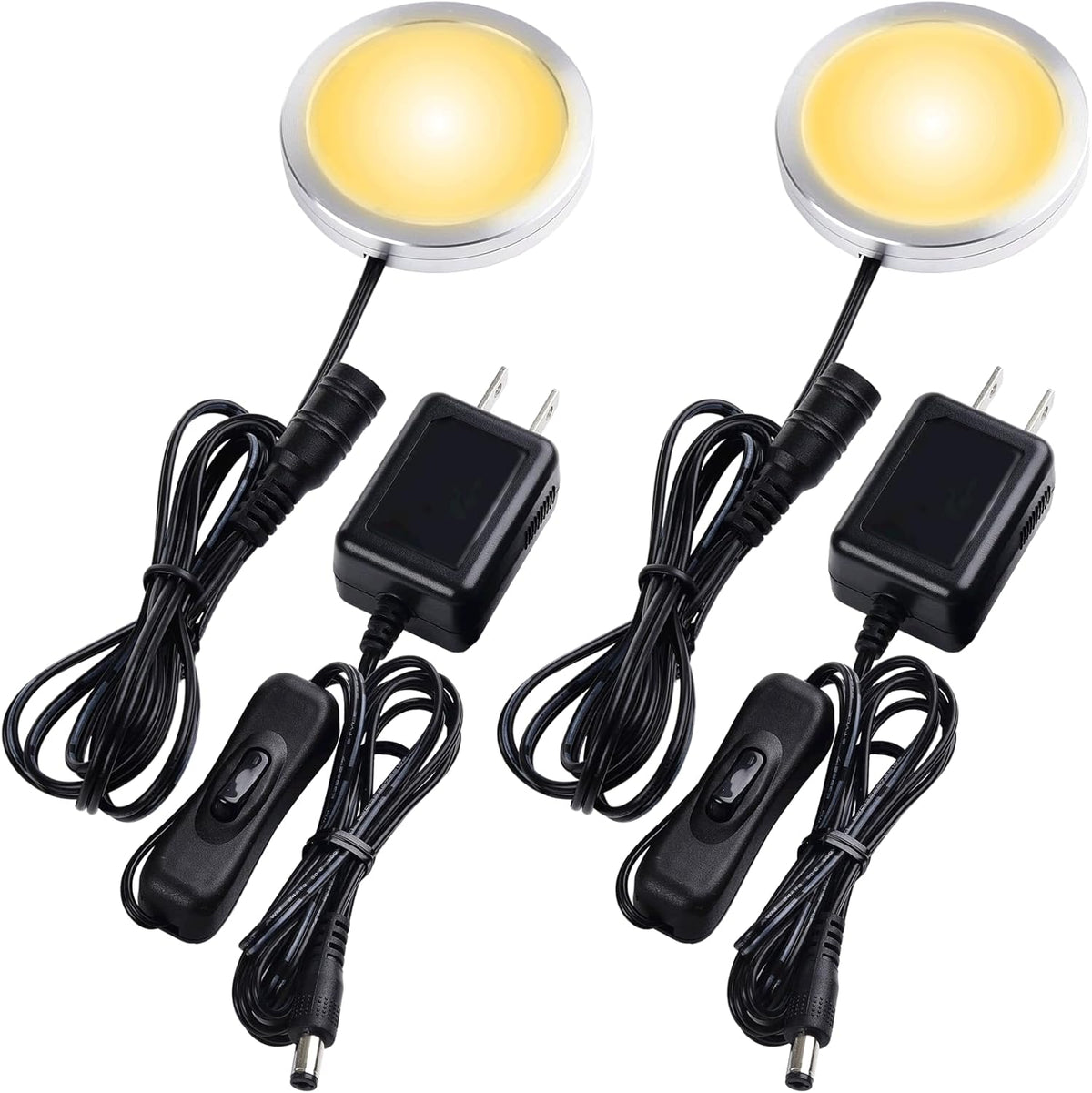 120v ac direct wall plug-in with included us power adapter and dc12v conversion