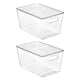 2 - L( 11"L x 7.5"W x 6"H)
