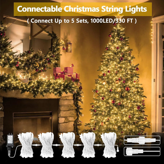 13 dynamic lighting modes including twinkle, fade, sequential, and steady-on