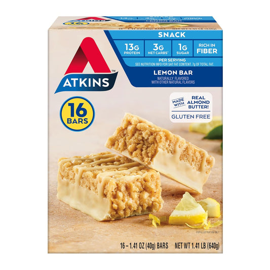 13g of protein per bar from soy and whey protein sources