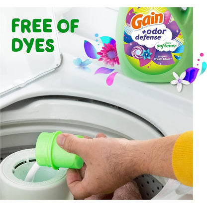 140 fl oz bottle delivering up to 190 loads of fabric softening