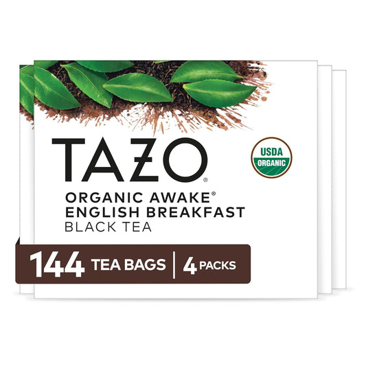 144 total tea bags across 4 boxes of 36 for extended supply
