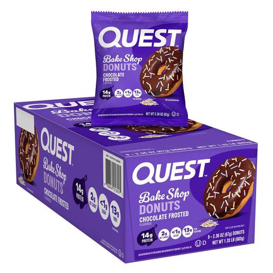 14g protein per serving from whey and milk protein isolate blend
