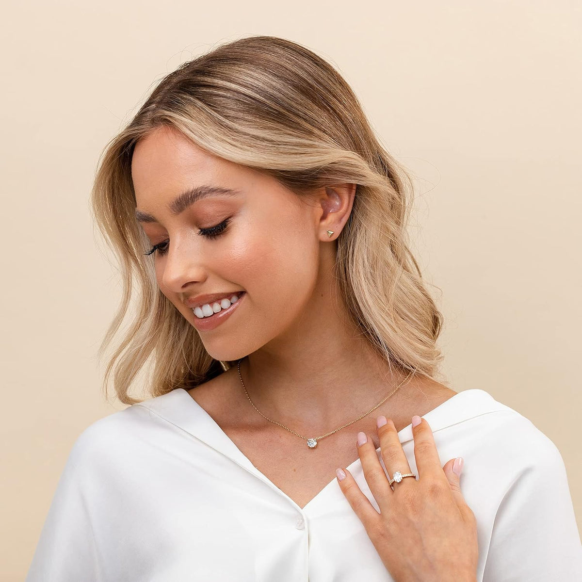 14k gold-plated finish (available in rose gold, yellow gold, white gold, and 18k rose gold vermeil)