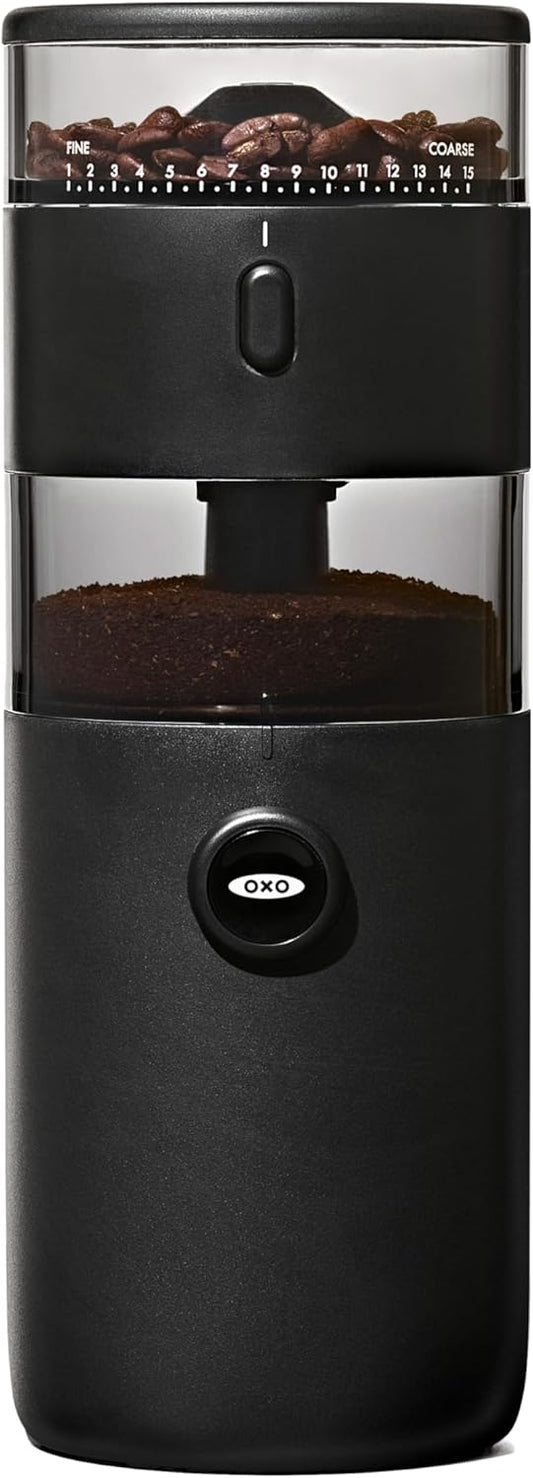 15 grind settings plus 29 micro-adjustments for fine-to-coarse precision
