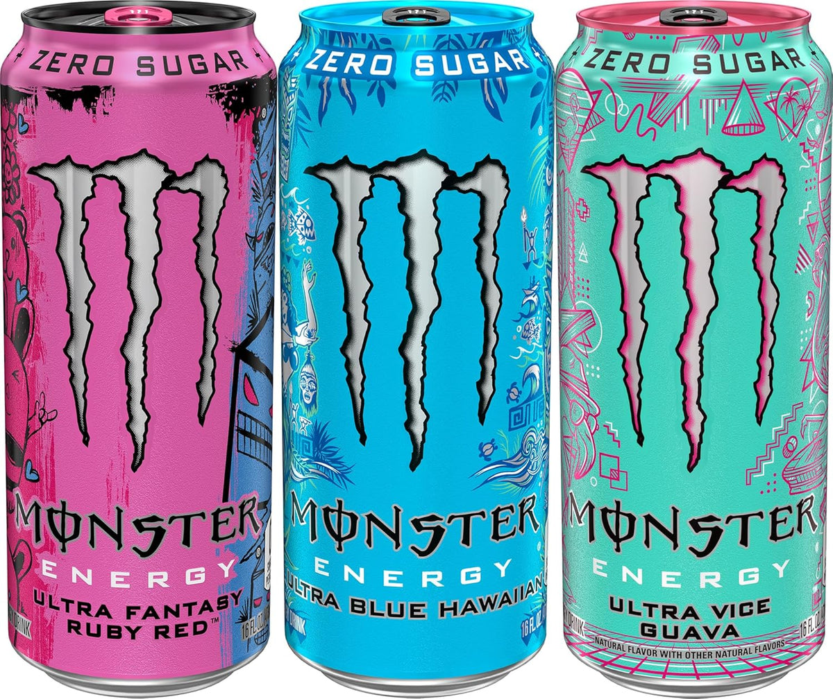 150mg caffeine per can from the full monster energy blend
