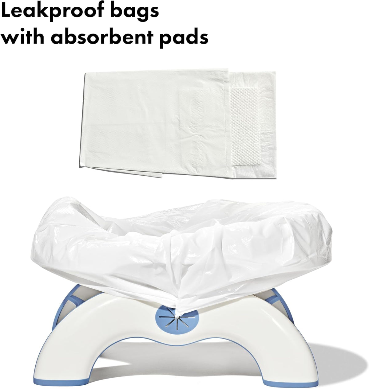 150ml capacity per bag sized for toddler output