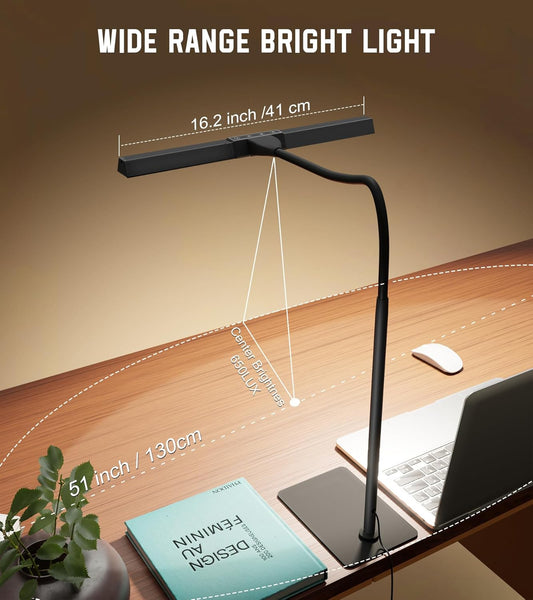 16.2-inch extra-wide metal lamp bar housing 120 high-quality led beads delivering 650 lumens