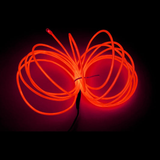 16.4ft / 5m el wire length, cuttable to any custom size