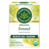 Traditional Medicinals Organic Fennel Tea – Bedside Wind-Down Ritual for Bloating Relief