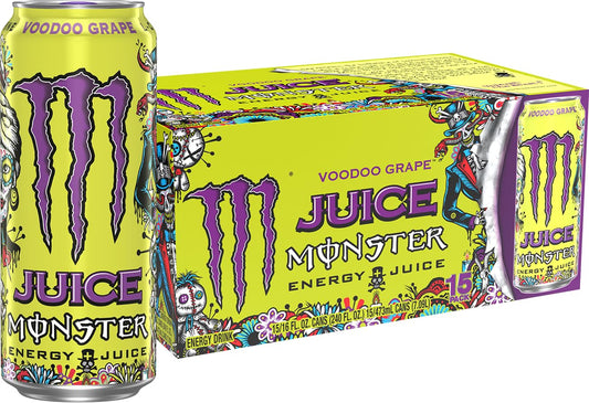 16 fl oz large-format can with 160mg caffeine per serving