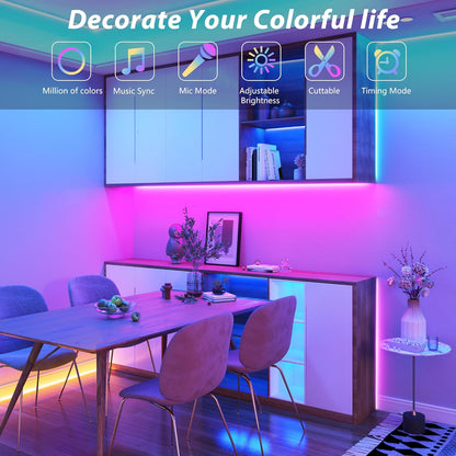 16 million color options with multiple dynamic lighting modes and auto-match function