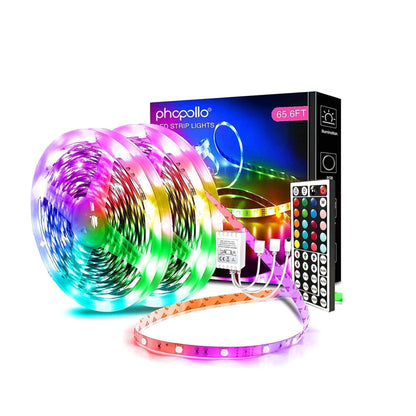 16 million rgb colors controlled via bluetooth smartphone app