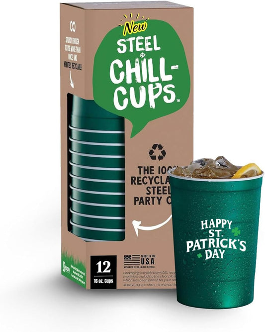 16-ounce capacity sized for beer, cocktails, sodas, and other cold beverages