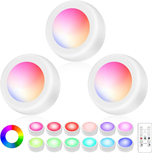 16 rgb color options with 3 lighting modes (constant, flash, gradient)