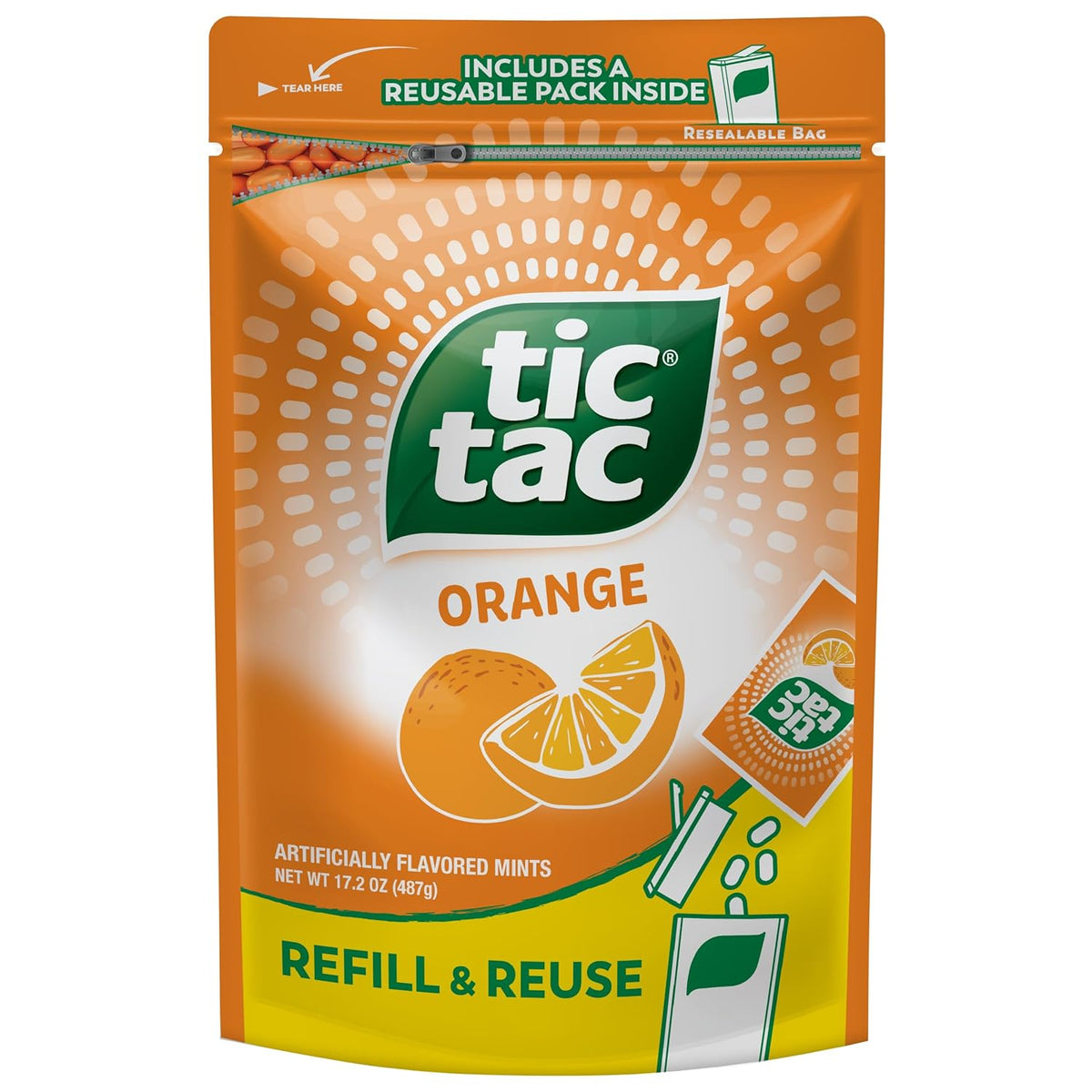 17.2 oz bulk resealable refill bag