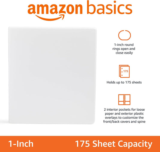 175 sheet capacity suitable for a full semester or quarter