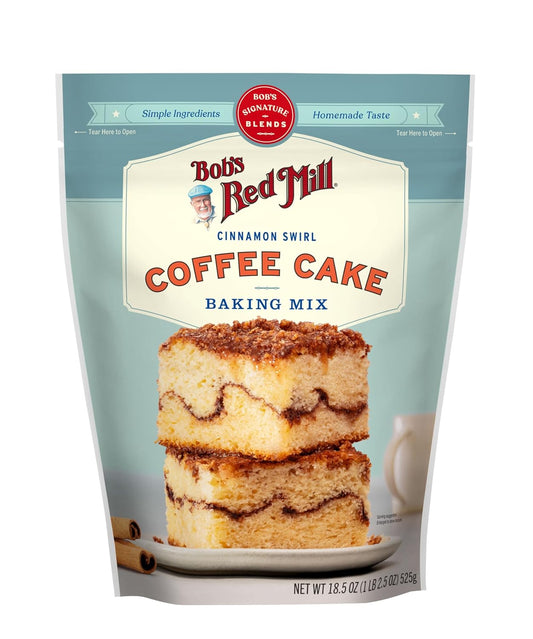 18.5 oz bag of pre-mixed coffee cake baking mix