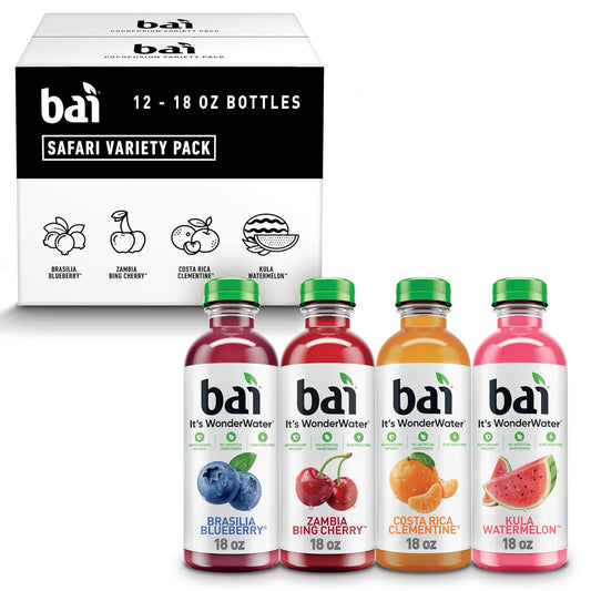 18 fl oz bottles available in 12-pack, 6-pack, and 2-pack variety configurations