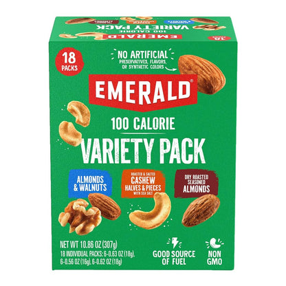 18 individual 100-calorie single-serve pouches