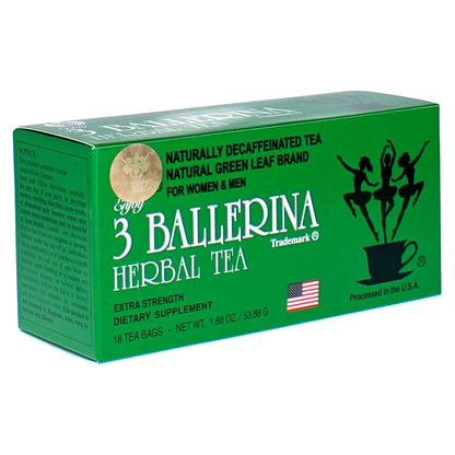 18 teabag standard pack with bulk options up to 108 count (6 pack)
