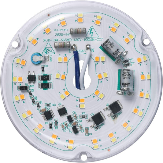 18w led producing 2200 lumens (100lm/w efficiency)