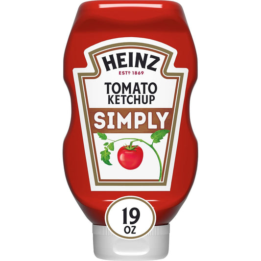 19 oz easy-squeeze plastic bottle with resealable cap