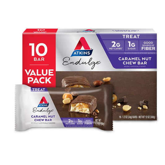 1g sugar (2g total per serving including sugar alcohols) with 0g added sugar