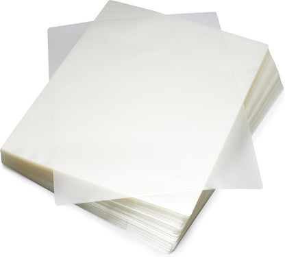 2.8 mil thick clear plastic for reliable strength and transparency