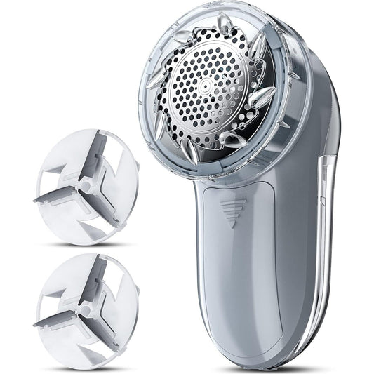 2-in-1 power: battery operation or included 6ft ac cord via slide switch