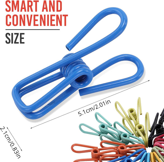 2-inch length with 0.85-inch fastener capacity for sealing standard chip and food bags