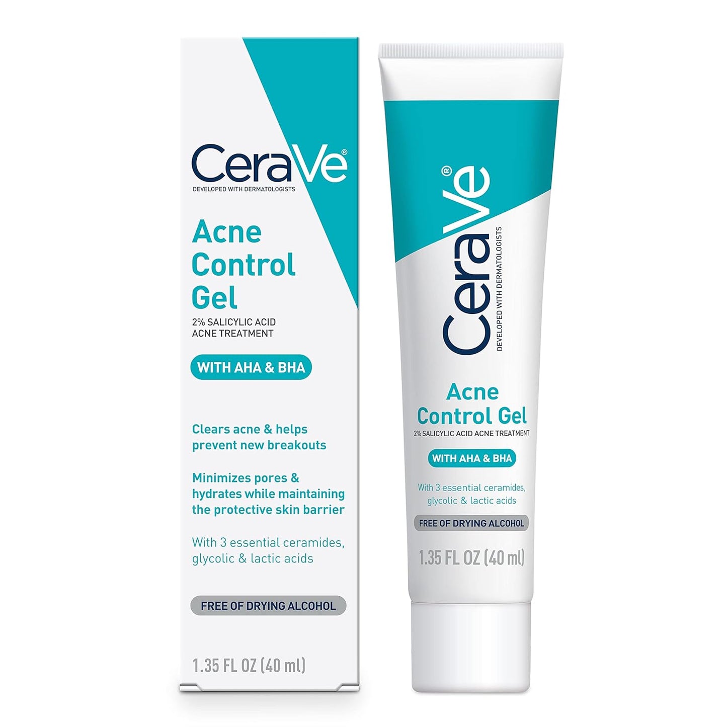 2% salicylic acid (bha) for unclogging pores and clearing breakouts