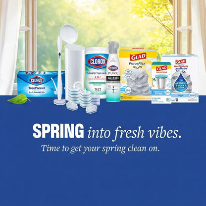 20-count refill pack designed for the clorox toiletwand handle
