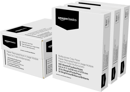 20 lb paper weight with smooth finish for consistent toner/ink laydown