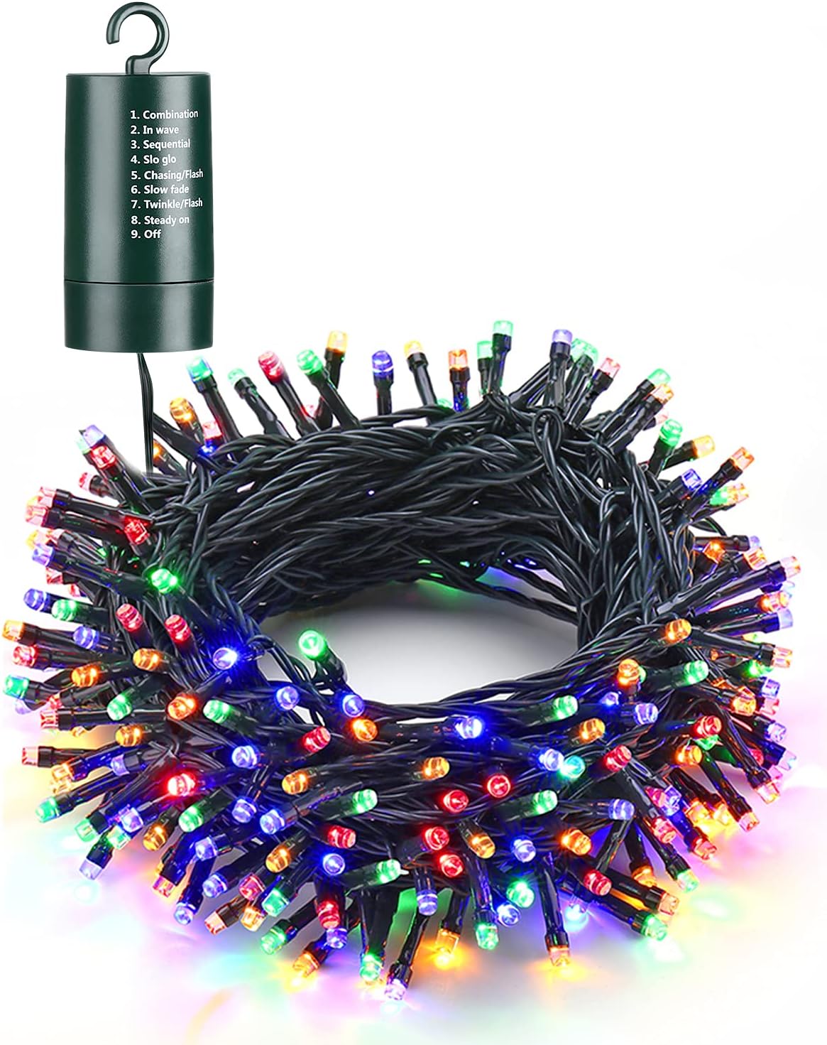 200 led micro bulbs on 66ft string with 3.9in spacing