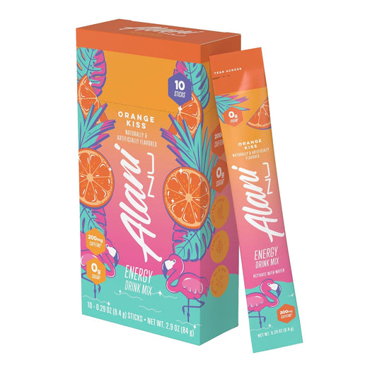 200mg of caffeine per single-serve stick packet