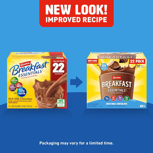 22 single-serve 1.26 oz powder packets per box