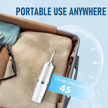 230ml telescopic detachable water reservoir, battery powered cordless design