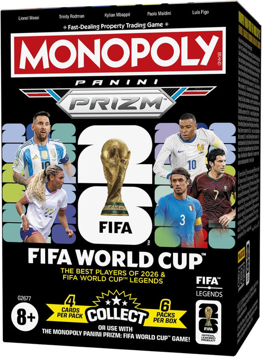 24 fifa world cup trading cards packaged in 6 foil packs of 4 cards