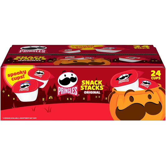 24 single-portion snack stacks cups per 16oz box