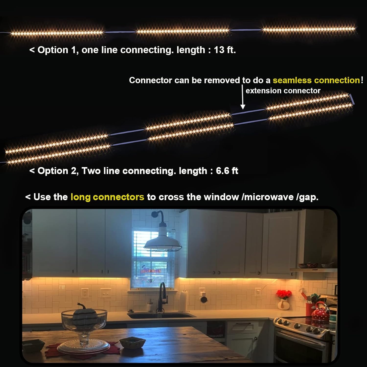 240 leds producing 1900 total lumens at dc 12v / 24w adapter