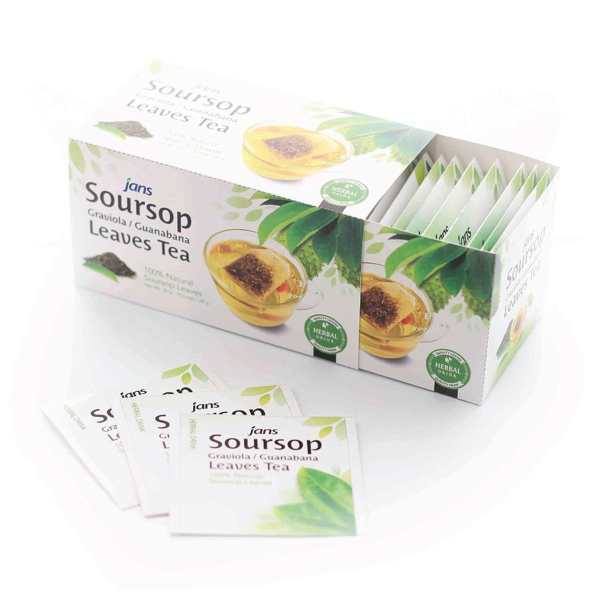 25 individually wrapped tea bags per box for freshness and portability