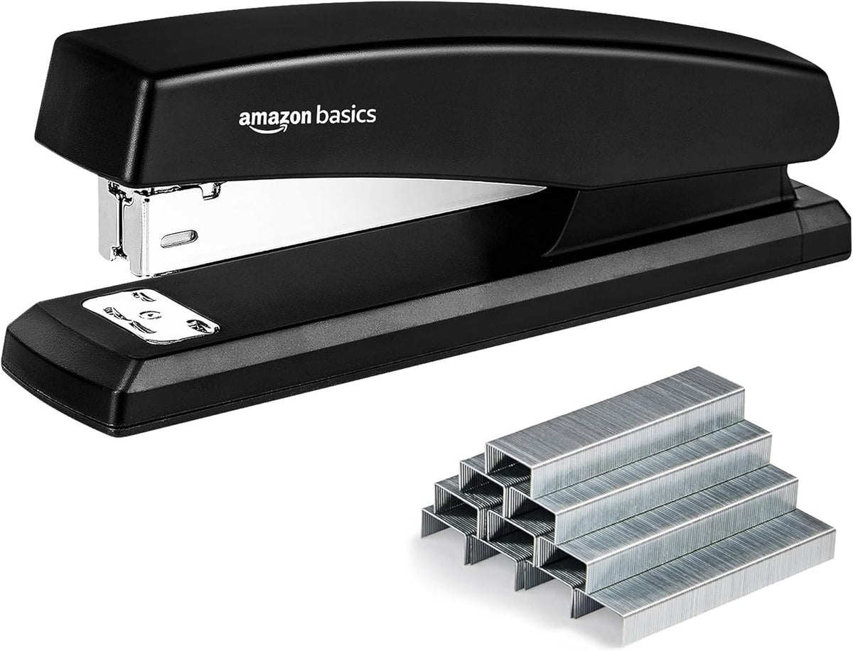25 sheet stapling capacity with full-strip 210 staple magazine