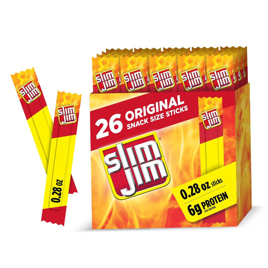 26 individually wrapped 0.28 oz sticks in one resealable-style bag