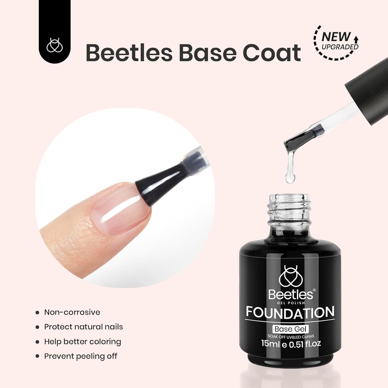 28+ day long-wearing soak-off formula with proper application