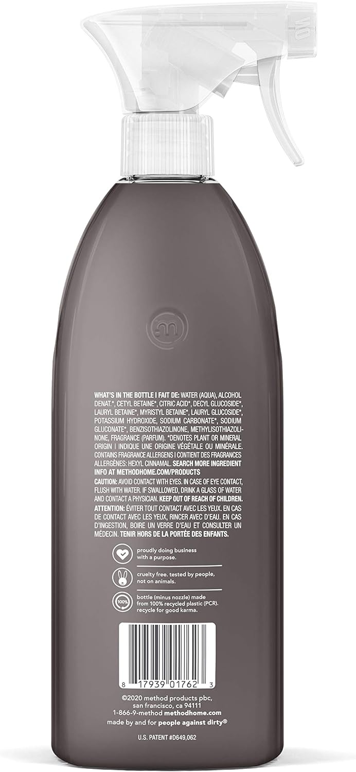 28 oz trigger-spray bottle format for targeted application on greasy spots