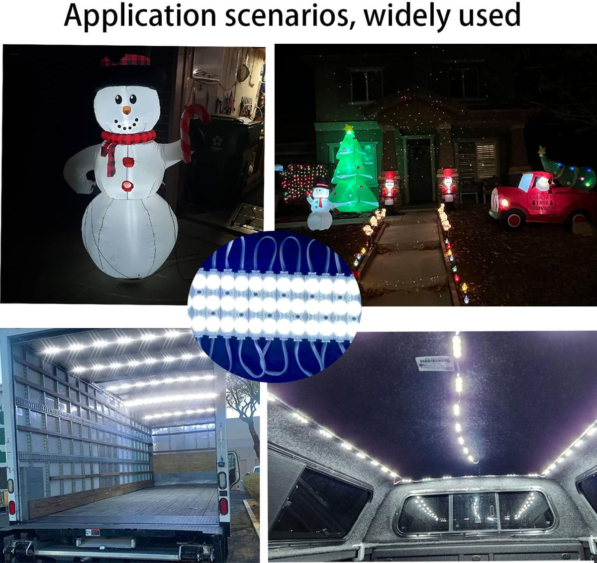 2835 smd led chips with optical lens delivering 150lm per module